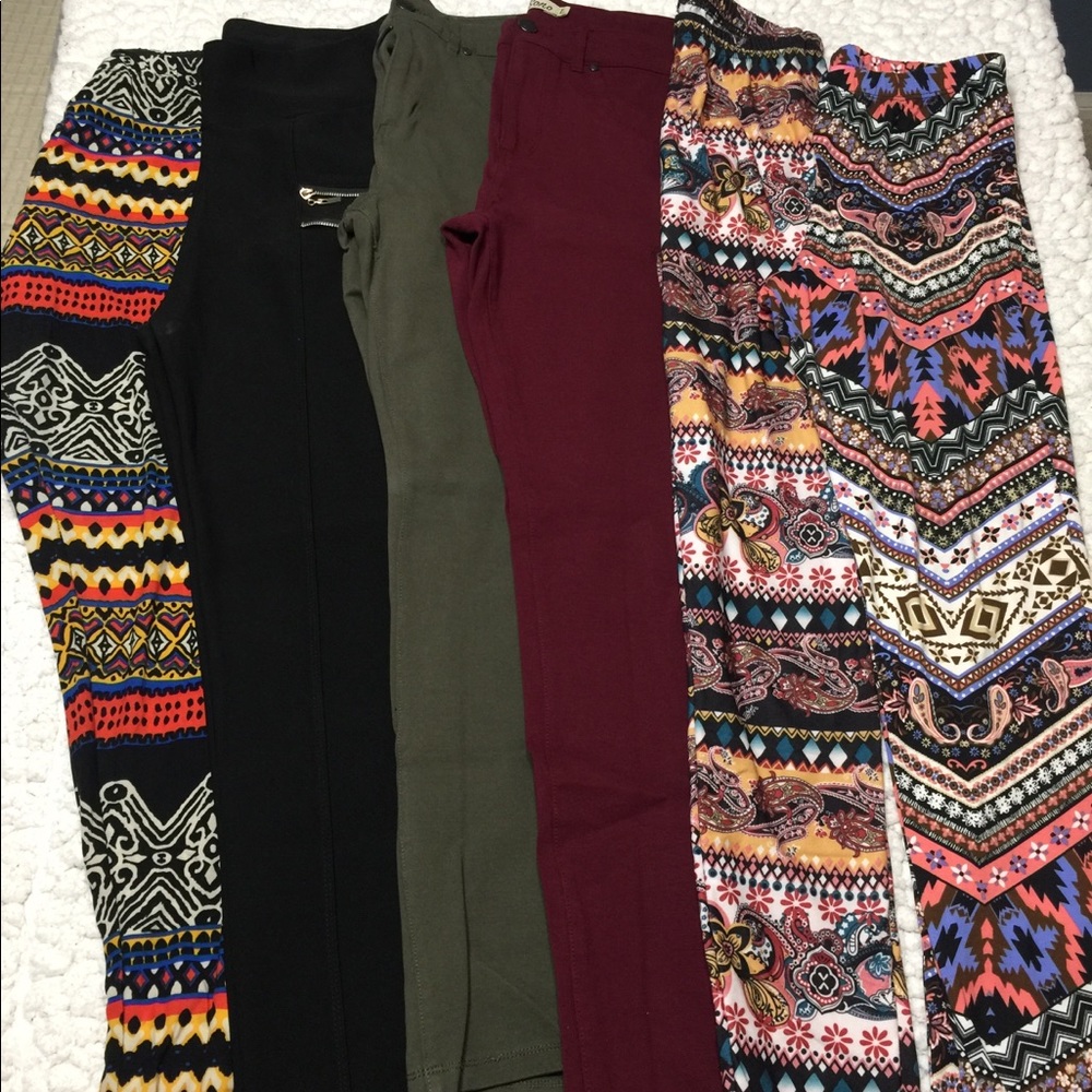 6 Leggings Pants